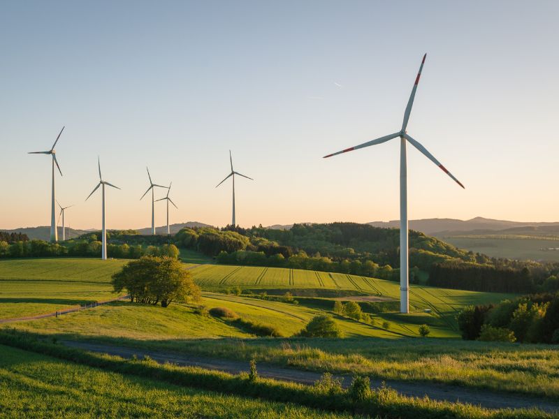 Soufflage fibre optique dans les éoliennes